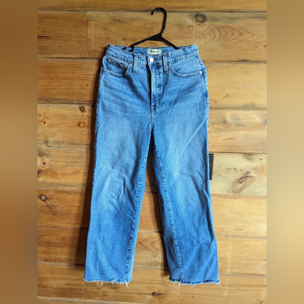 Madewell Perfect Vintage Wide Leg Crop Jeans